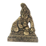 Divya Mantra Laddu Ladoo Bal Gopal Hindu God Sri Krishna Thakur ji Brass Idol Sculpture Statue Murti -Puja Room, Meditation, Prayer, Office, Business, Temple, Home Decor Gift Collection Item/Product - Divya Mantra