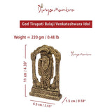 Divya Mantra Hindu God Sri Mehandipur Balaji Sankatmochan Hanuman Idol Sculpture Statue Murti -Puja, Meditation, Prayer, Office, Home Decor Gift Collection Item/Product-Money, Good Luck, Love - Yellow - Divya Mantra