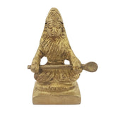 Divya Mantra Hindu Goddess Annapurna / Annapoorna Mata Devi Idol Sculpture Statue Murti-Puja Room, Temple, Meditation, Office, Business, Home Decor Gift Collection Item/Product-Money,Good Luck- Yellow - Divya Mantra