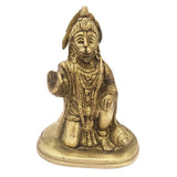 Divya Mantra Hindu God Sri  Sankatmochan Bajrangbali Hanuman Idol Sculpture Statue Murti Puja, Temple, Meditation, Office, Business, Home Decor Gift Collection Item/Product - Money, Good Luck-Yellow - Divya Mantra