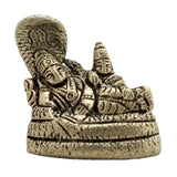 Divya Mantra Sri Vishnu And Laxmi on Sheshnag Idol Sculpture Statue Murti - Puja Room, Meditation, Prayer, Office, Business, Home Decor Gift Collection Item/Product-Money, Good Luck, Prosperity-Yellow - Divya Mantra