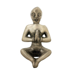 Divya Mantra Hindu God Sri Vastu Purush Devta Avatar Of Vishwakarma Sculpture Statue Murti -Puja Room, Prayer, Office, Business, Temple, Decor Collection Item–Money/Wealth/Good Luck/Prosperity-Yellow - Divya Mantra