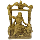 Divya Mantra Sri Hindu Goddess Baglamukhi Idol Sculpture Statue Murti - Puja Room, Pooja Ghar, Temple, Meditation, Office, Business, Home Decor Collection Item Gift/Product - Money, Good Luck- Yellow - Divya Mantra