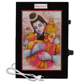 Divya Mantra Metallic Sri Hanuman Chalisa & Aarti Hindu Religious Chanting Repeater Akhand Jaap Machine Device Electric Box For Mandir Pooja (Puja) Room, Good Luck Prosperity Gift Item - Multicolor - Divya Mantra